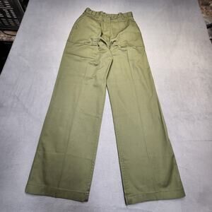 Military Pants Womens 2? 25x28 Green Combat Fatigues Utility Slacks